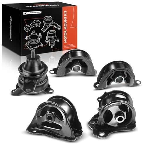 A-Premium 5PCS Engine Motor Mount and Transmission Mount Set Compatible with Honda CR-V 1997 1998 1999 2000 2001 L4 2.0L, Automatic Transmission