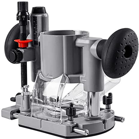 RANRAO Base de défonceuse plongeante, 65 mm, en métal, machine de découpe compacte pour machine de découpage, outil électrique
