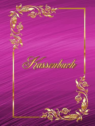 Kassenbuch Friseursalon Budgetplaner Mobiler Friseur Notizbuch Kleinunternehmer Barbier Finanzplaner mit Tabellen Einnahmen & Ausgaben Kontoübersicht ... 100 Seiten DIN A4 Haushaltsplaner Pink 02