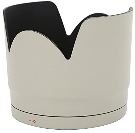 LANTRO JS Pare-soleil réversible pour objectif d'appareil photo Canon EF 70 200 mm F2.8 USM is II, empêche la brume, la lumière parasite et la lumière d'interférence