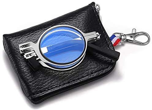 Lanomi Vintage Sehr Mini Lesebrille Blaulichtfilter Faltbar Metall Klappbar Lesehilfe Sehilfe Schwarz
