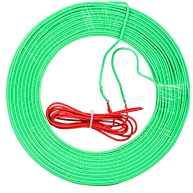 MIBSH Pfeife Haus Hotline for landwirtschaftliche Gewächshauserde, Heizkabel for Pflanzen, 300 W, 30 Meter Boden Elektronik