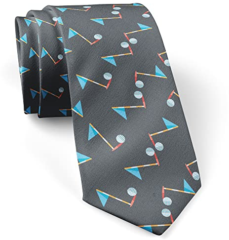 747 Golf-Ikone Satin Krawatte Formelle Krawattenschal Elegant Herren Hochzeit Krawatten Für Party Büro Business