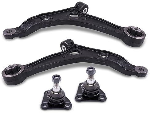 ATEC Germany Set di bracci di controllo - 2x braccio di controllo anteriore, 2x giunto di sospensione anteriore Compatibile con CITROËN JUMPER II, FIAT DUCATO (250_), PEUGEOT BOXER