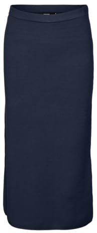 Vero Moda Vmgold Pinstripe Pencil 7/8 Skirt Ga Falda de Punto Mujer (Pack de 1)