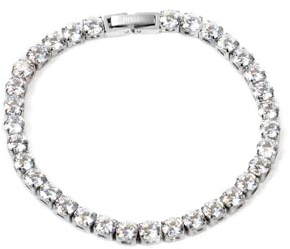 UNSHINEBAR Tennis Armband für Herren in verschiedenen Farben - Streetwear Iced Out Tennis Armband aus Edelstahl und 18K Gold - Wasserfestes Armband