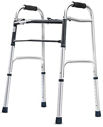 Rollator für Senioren, für ältere Menschen, zum Auf- und Absteigen von Treppen, leichte Gehhilfe aus Aluminium, verstellbar, einziehbarer vierzackiger Stock, voller Sterne