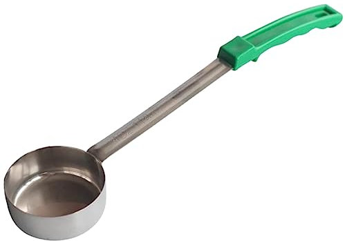 Cabilock Cuillère à Sauce Inoxydable Avec Fond Plat Pour Pizza Et Soupe Louche De Cuisine Et Pratique Pour Maison Et Restaurant Manche Confortable