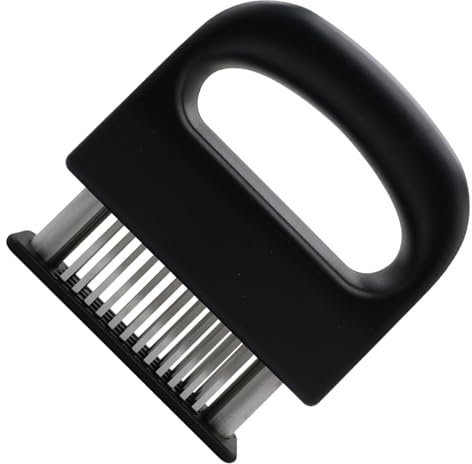yuwqqoajv Ammorbidente per Bistecca Masher Utensile da Cucina per Carne tenera Filo per Carne in Acciaio Inossidabile Filo per Carne 48 Inteneritore per Aghi in Acciaio