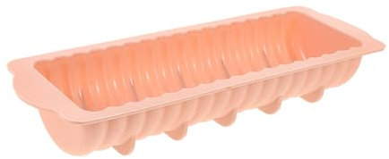 Cabilock Molde De Silicone Para Hornear Pan Acanalado y Perros Calientes Fácil De Limpiar Para Cocción Horno y Microondas Molde Flexible Para Postres y Repostería Color Aleatorio