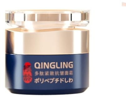 Crema For Eliminar Arrugas Qingling, Crema Facial Qingling, Crema Reafirmante Antienvejecimiento, Crema Reafirmante Antiarrugas Con Polipéptidos, Crema Facial Hidratante For El Cuidado De La Piel(1pc)
