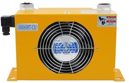 KLYDBMYT AH0608T-CA 60L/min Ventola di Raffreddamento ad Aria idraulica Raffreddamento ad Aria Raffreddamento dell'olio 110/220/24v Carburante Ampia Area di dissipazione del Calore (380)