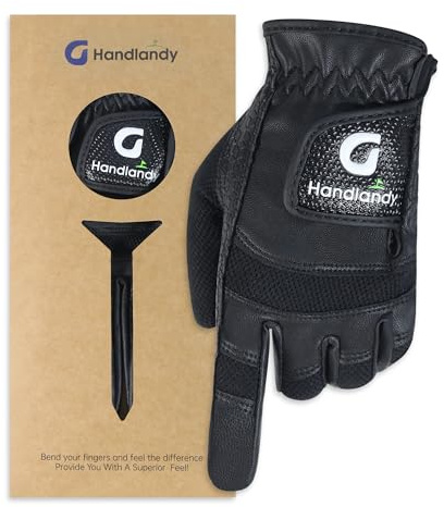 HANDLANDY HLDD Gant de golf pour enfants, main gauche, pour tout-petits, durable et respirant