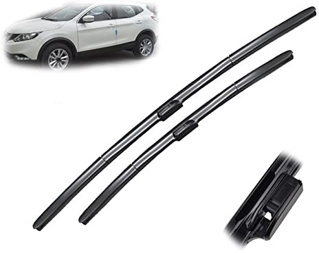 Windscreen Wipers 26+17 LHD Front Wiper Blades Car Windshield Windscreen Front Window Wiper For Nissan For Qashqai J11 2013-2020
