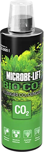 Bio CO₂ aquarium fertilizer – ARKA Bio-CO₂ 473 ml – liquid CO2 source with bacteria & humic acids – boosts plant growth & vibrant colours – nitrate-free – for freshwater tanks & aquascapes