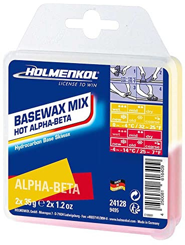 Holmenkol Worldcup Mix hot Yellow-red 2X 35g