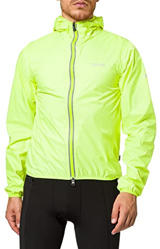 PRO-X elements Bike Funktionsjacke AIR JACKET I Ultraleichte Fahrradjacke Herren I Atmungsaktive, wasser- & winddichte Regenjacke I Anliegende Kapuze