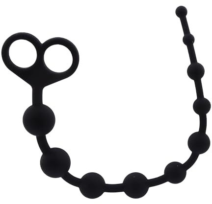 beuaty7 31 cm Super biegsam silokon sfere anali catena anale Butt plug sfere in silicone dildo anale ANAL Sex Toy ANAL Masturbator ANAL PLUG Anus con ziehering – 5 colori a scelta.