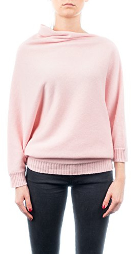 DALLE PIANE CASHMERE - Poncho Jersey kashmir blandad - Kvinnor, Rosa, one size