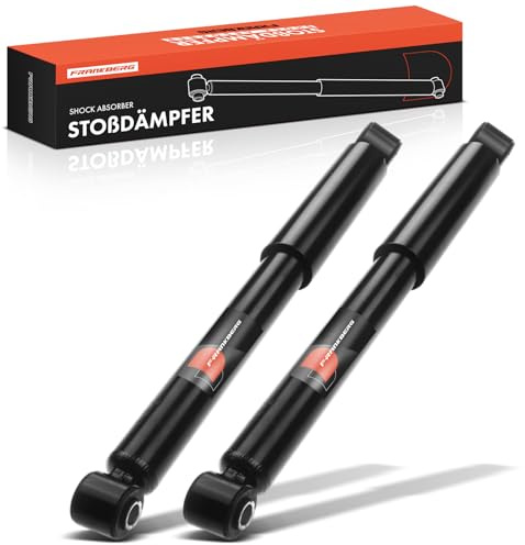 Frankberg 2x Stossdämpfer Stoßdämpfer Hinten Links Rechts 490mm Gasdruck | Kompatibel mit Vito Bus W638 Vito Kasten W638 V-Klasse 638/2 Replace# 343305,6383260700