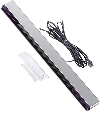 USB Sensor Bar for Wii , Replacement Wired Infrared Ray Sensor Bar for Nintendo Wii and Wii U Console