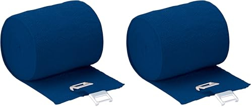 Höga Lastic-Color, blau, 6 cm x 5 m gedehnt, dauerelastische Idealbinde, 2er Pack x 0.036 kg