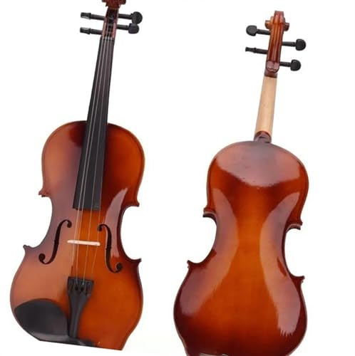 4/4 3/4 1/2 1/4 1/8 Dimensioni Violino Violino Acustico Violino Con Custodia Arco Set Completo Per Studenti Principianti (Color : 1/2)