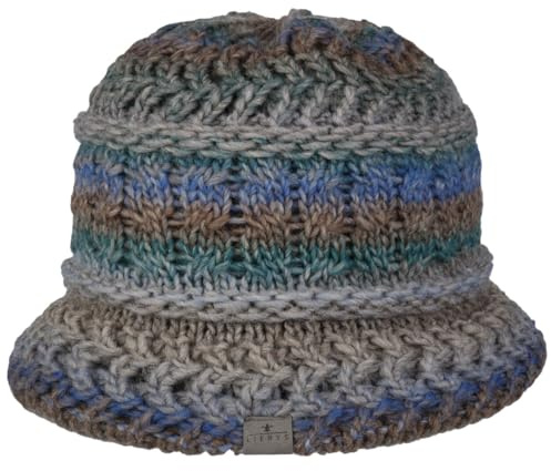 Lierys Alesund Stickad Hatt by Damer - Made in Germany klockhattar damhatt vinterhattar Vinter höst-vinter - One Size taupe