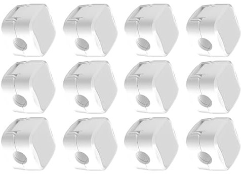 12Pcs Magnetic Charging Cable Organizer, Multipurpose Cable Holder Desk Organization for USB C Cables, Micro Cables