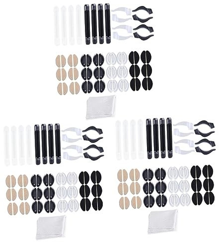 Healeved 111stücke Teiliges Silikon Anti-rutsch Brillen Set Rutschfeste Ohrpolster Brillenhalter Für Sport Und Alltag Flexible Und Leichte Brillenaccessoires