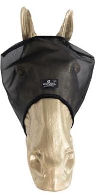 Kentucky - Fliegenmaske Classic ohne Ohren schwarz cob