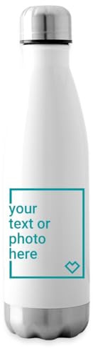 Insulated Water Bottle Add Your Own Text or Image Insulated Water Bottle