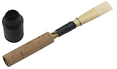 Medium Oboe Reed, Oboe Reed Medium Mittelgroße Oboe Reeds Handgefertigtes Oboe Reed für Anfänger Windinstrumententeile mit Transparenter Plastikspeicherbox