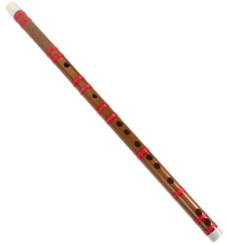Bambusflöte Lange Flöte für Anfänger Traditionelles Chinesisches Instrument | Studentenmodell, Lange Bambusbauweise, Tragbar und Vielseitig, für Einsteiger im Unterricht