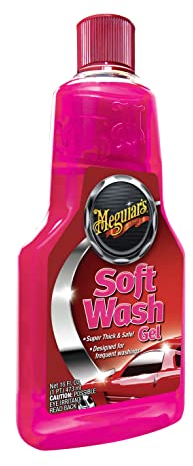 Meguiar's A2516EU Soft Car Wash Gel 473ml, designed for frequent washing