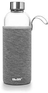 IBILI 758205 Botella borosilicato Cotton Grey 550 ML