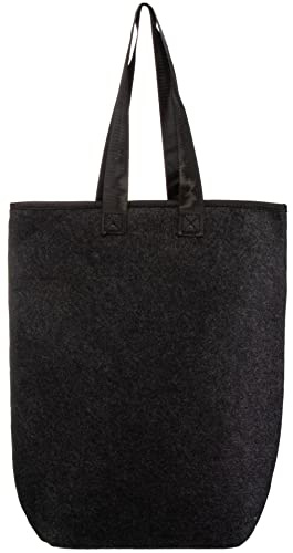 Brandsseller Filztasche | Einkaufstasche aus Filz | Shoppingbag | Freizeittasche | mit Innenfach | ca. 43 x 25 x 12 cm