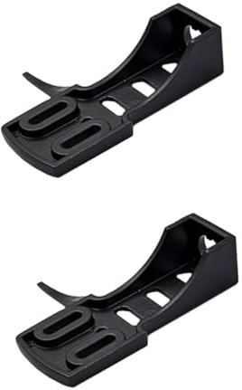 Toyvian 2stücke Plattenspieler Headshell Schwarz Einsetzbar Umweltfreundliche Verbindung Installieren Mit Vergoldeten Anschlüssen Und Hochwertiger Oberflächenbeschichtung