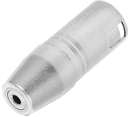 BESTonZON Adaptateur XLR vers Adaptateur XLR Mâle Convertisseur Audio Coupleur Plug and Play