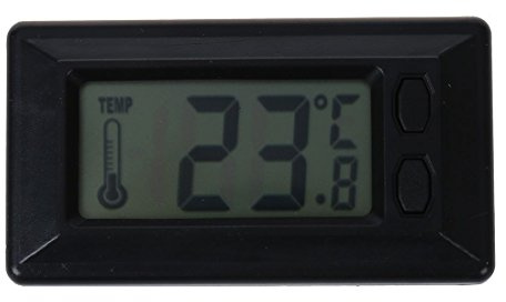 yasoe ecran numerique LCD Thermometre a Temperature Interieure de Voiture