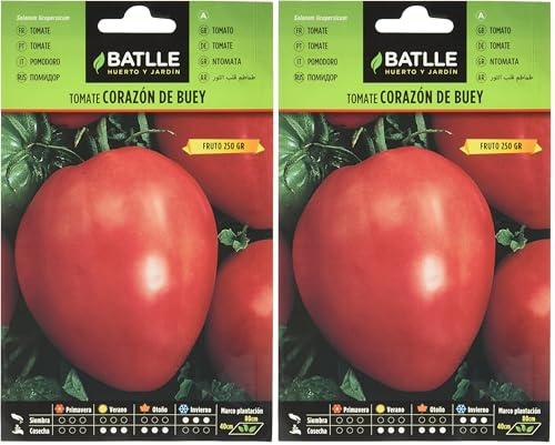Semillas Batlle Tomate Corazon de Buey (Paquete de 2)