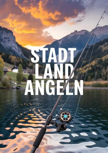 Stadt Land Angeln: Geschenk für Angler & Anglerin – Der perfekte Spieleblock mit 50 Seiten (A4)