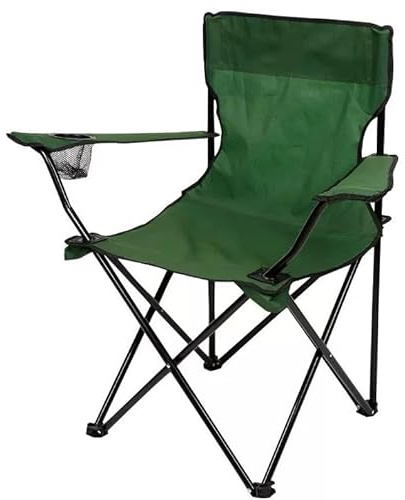 Campingstol fällbar stol bärbar stol camping fällstol med armstöd bärbar bänk för fiske strand trädgård turist lounge pall camping c FANDIAO