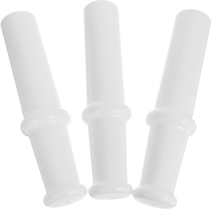 MOTHNUR Pisador para Picadora de Carne y Embutidora, Juego 3 Piezas 196mm X 37mm, Plástico Resistente, Multiusos para Cocina Doméstica y Restauración, Apisonador y Empujador de Alimentos