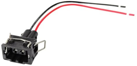 Auto Kabelstecker Kompatibel mit Transporter T4 1990-2004 Nebelschlussleuchte 2-polig, weiblich Stecker 357972752