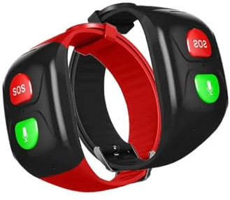 Pulsera Inteligente 4G for Personas Mayores, GPS + WiFi, posición, natación, frecuencia cardíaca, SOS, aplicación de monitoreo Remoto, Llamada(Red)
