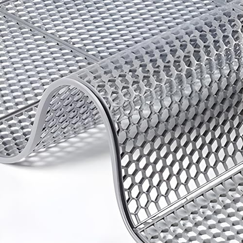 Gummi-Eingangsmatten für Innen und Außenbereiche, rutschfeste Drainage-Matte 4,5 mm dick Ermüdungshemmende Drainage-Fußmatte für Nassbereiche Pool Badezimmer Garten,Grau,0.9x15m