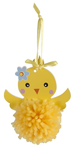 Trimits Pom Pom Decoration Kits, 5 x 10cm, Chick