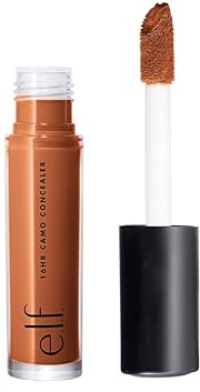 e.l.f. 16HR Camo Concealer, coprenza totale e altamente pigmentato, finish opaco, Deep Cinnamon, 6 mL (0,203 fl oz)