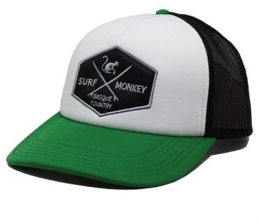DRESSED IN MUSIC PLAY WITH ME Gorra Trucker Acolchada Ajustable con Rejilla - Gorras de Hombre (Burdeos/Negra)